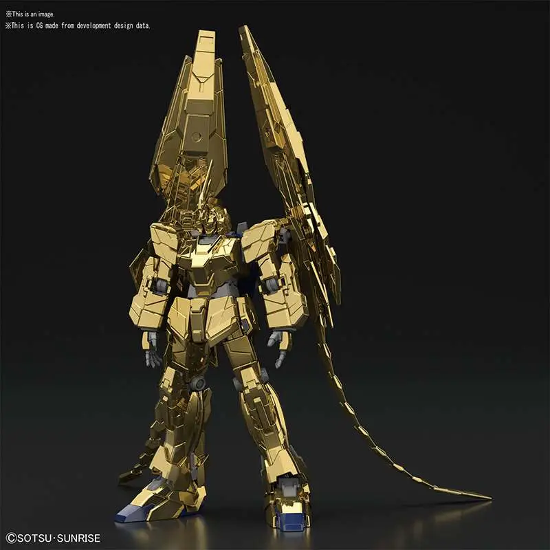 Maquette Gundam hguc unic phenex unicr gold 1/144